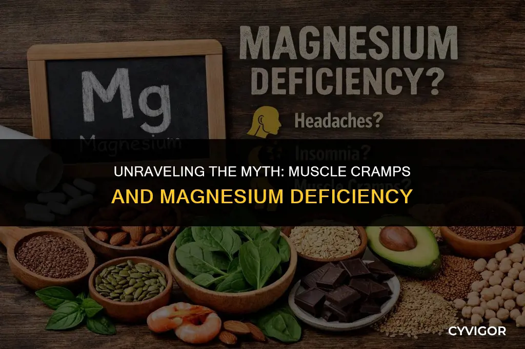 is muscle cramps due to lack of magnesium