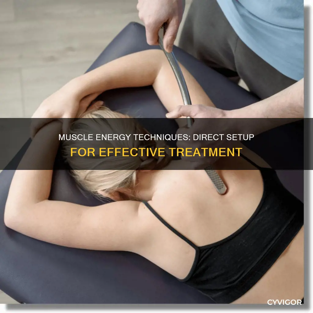 is muscle energy direct setup