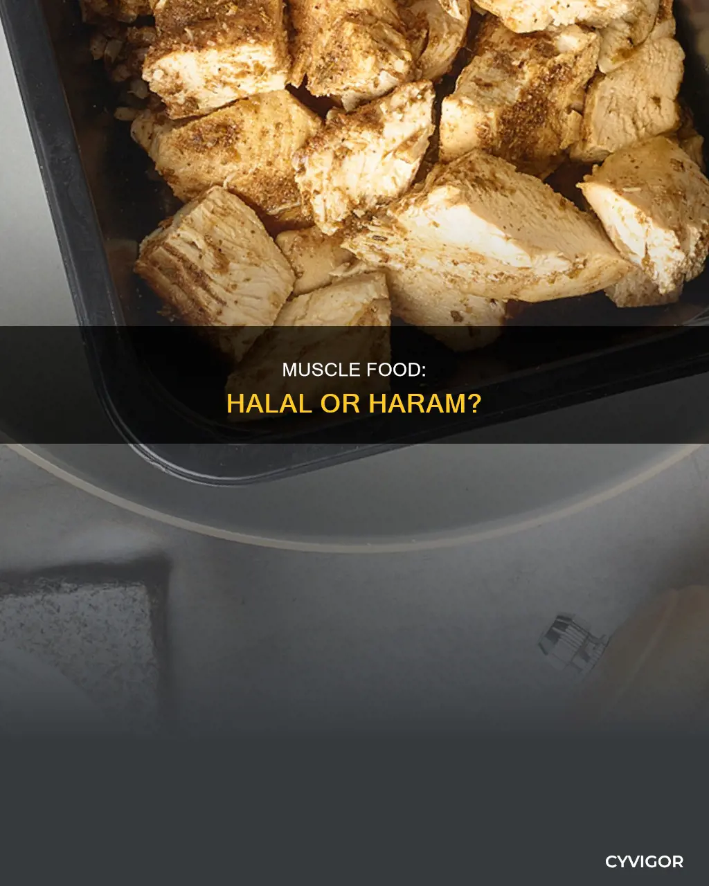 is muscle food halal