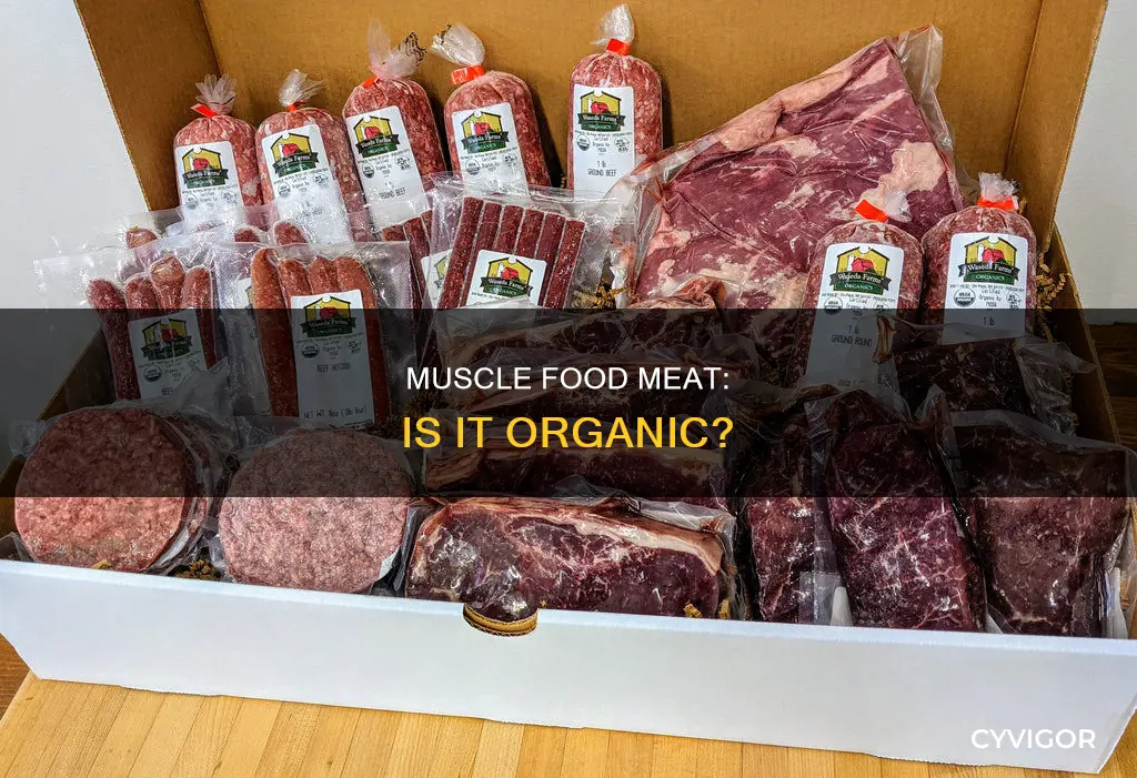 is muscle food meat organic