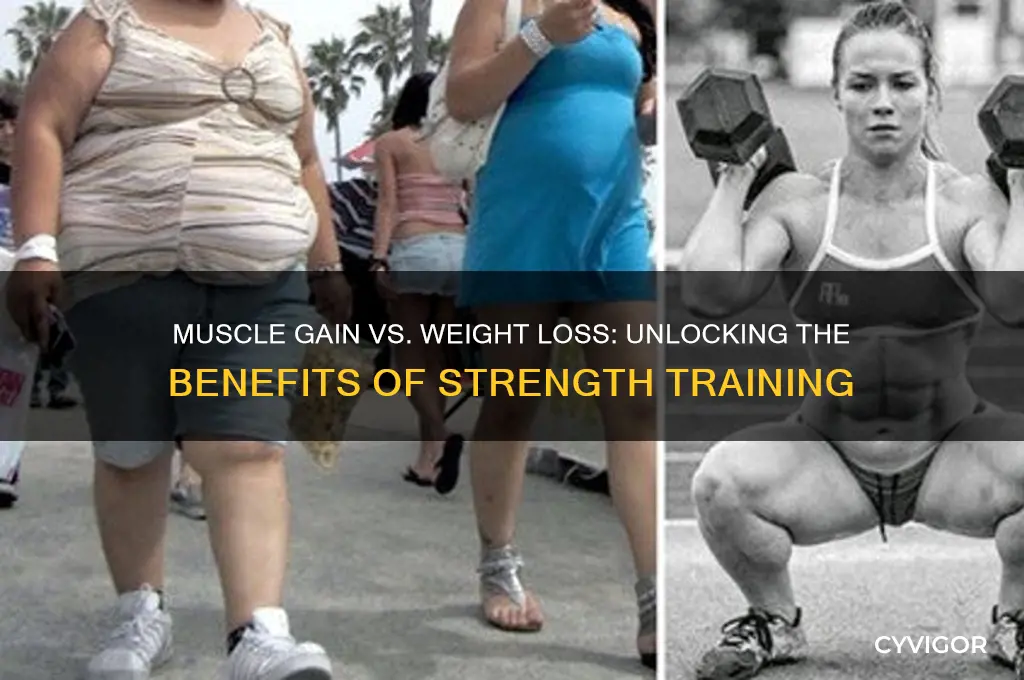 is muscle gain good for weight loss