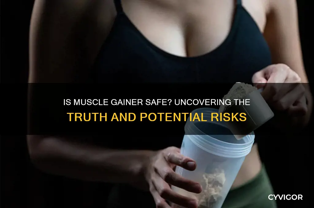 is muscle gainer safe