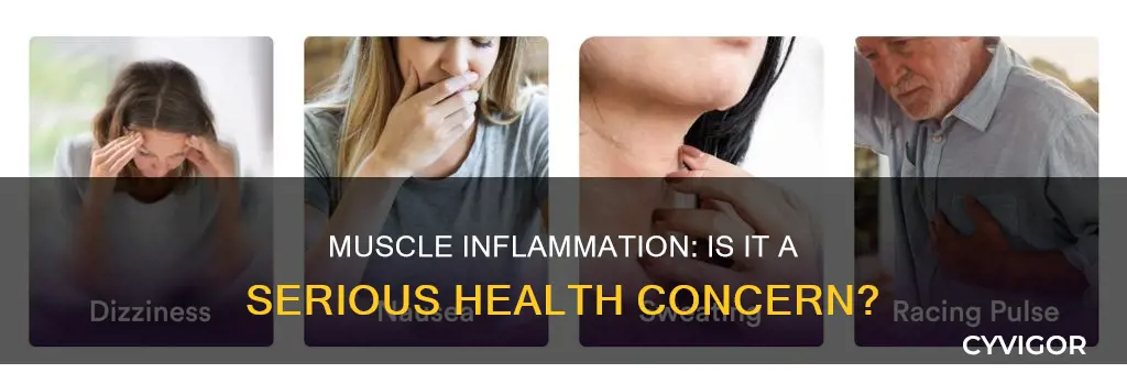 is muscle inflammation serious