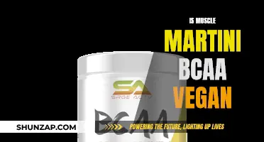 Muscle Martini BCAA: Vegan-Friendly?