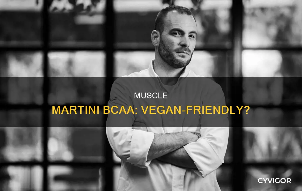 is muscle martini bcaa vegan