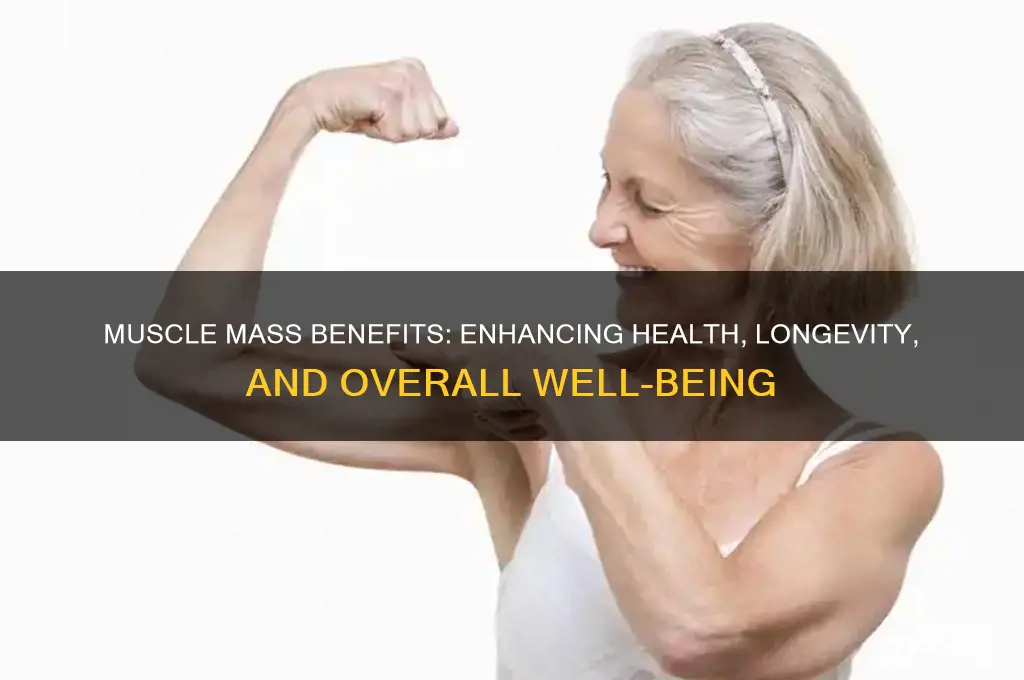 is muscle mass good for health
