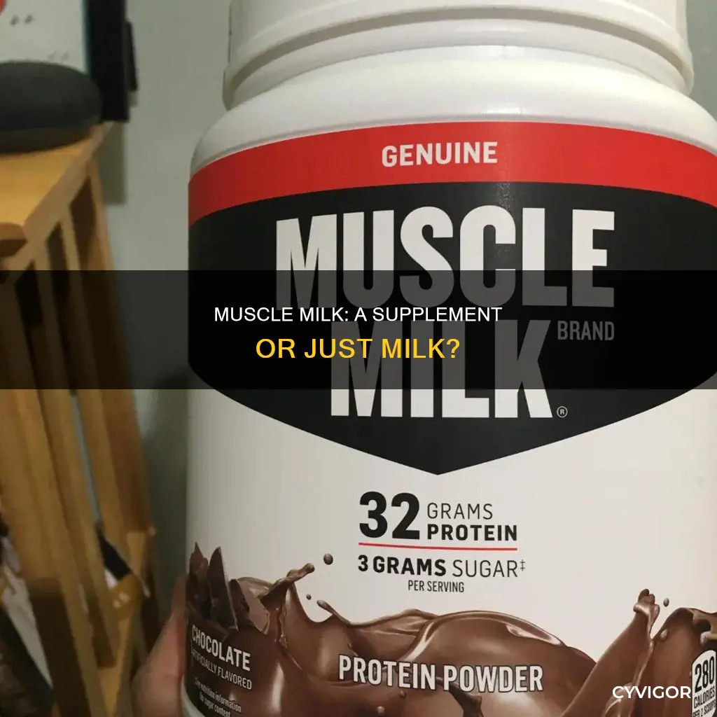 is muscle milk a supplement