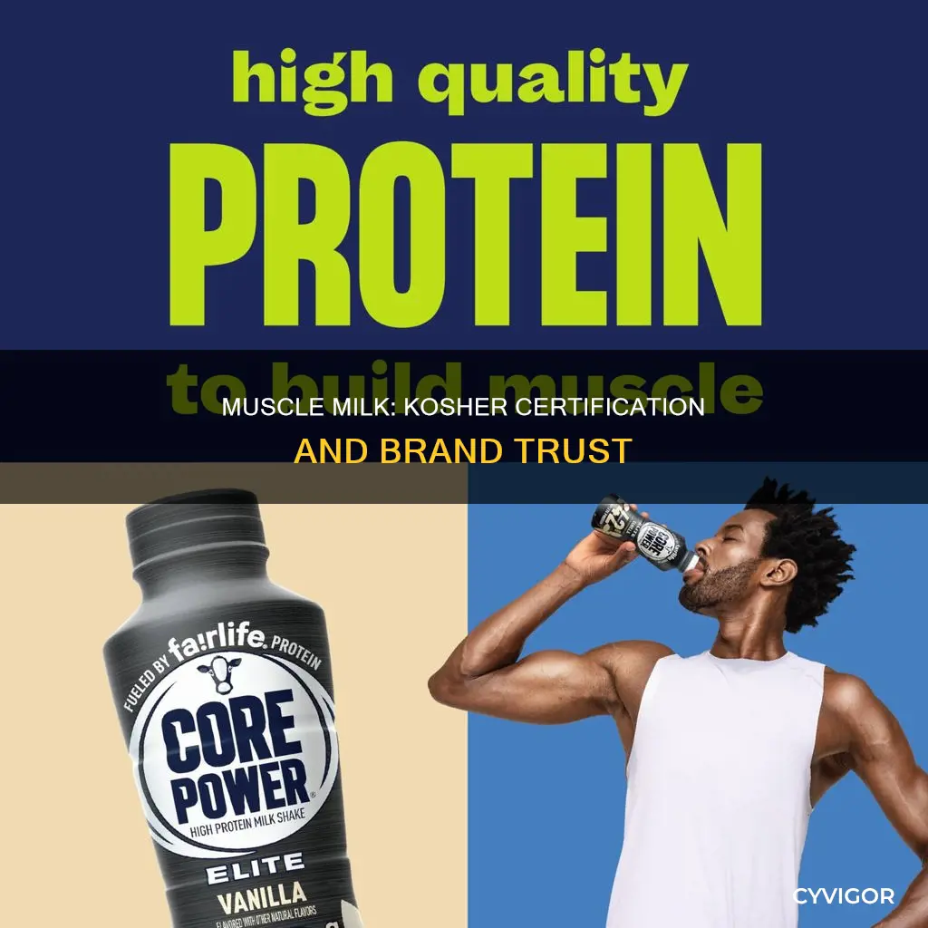 is muscle milk brand kosher