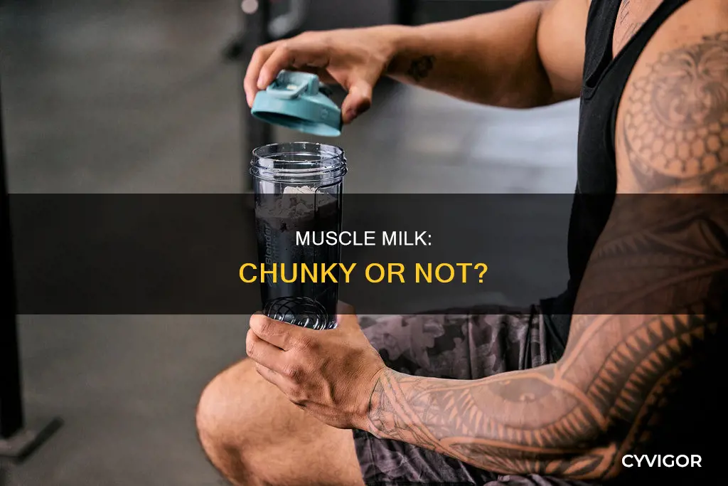is muscle milk chunky