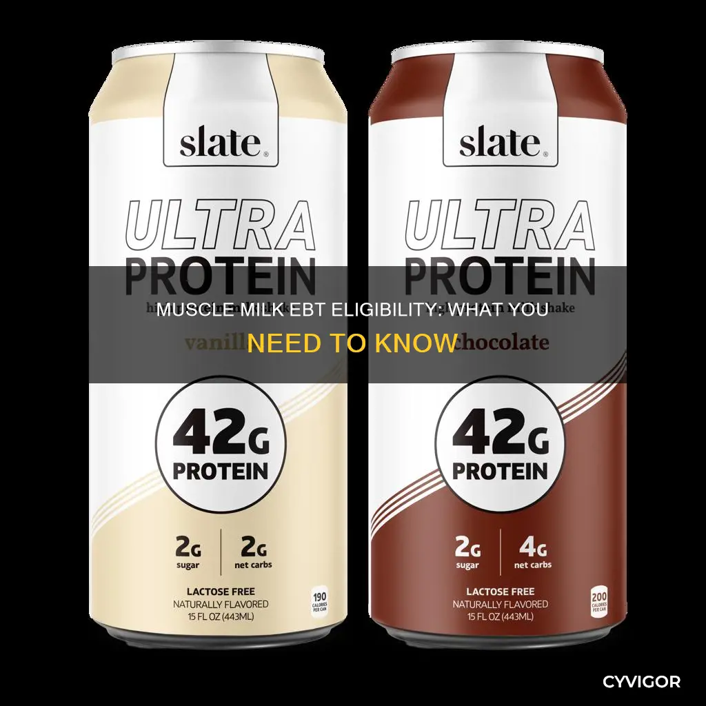 is muscle milk ebt eligible