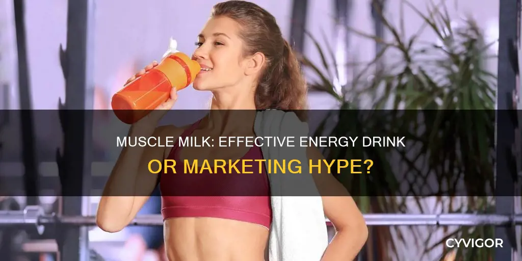 is muscle milk effective