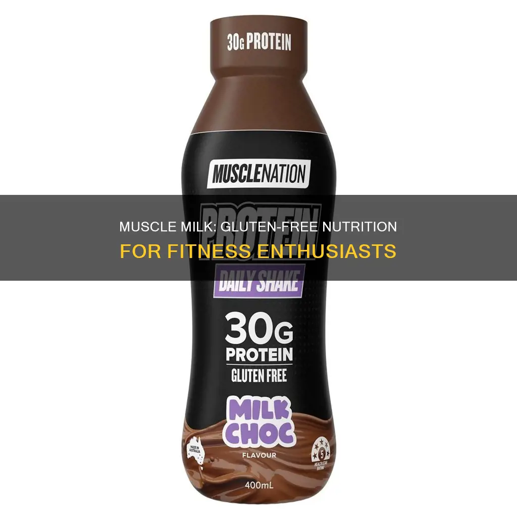 is muscle milk gluten-free