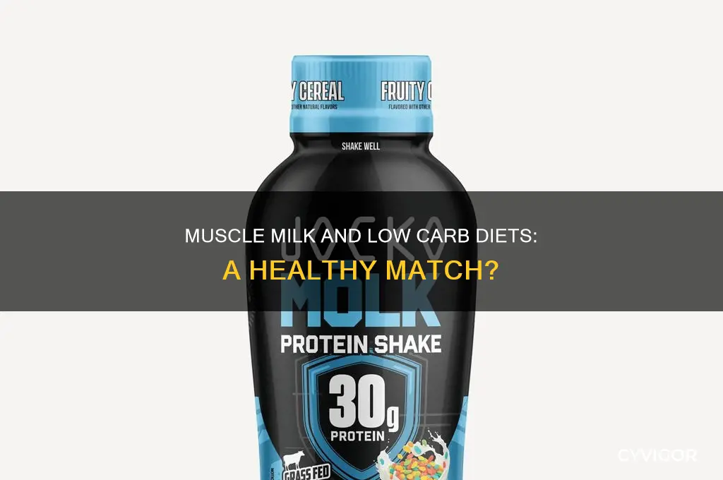 is muscle milk good for a low carb diet