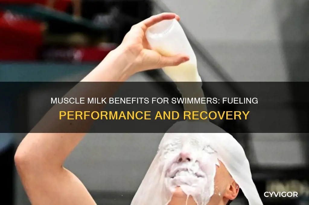 is muscle milk good for swimmers