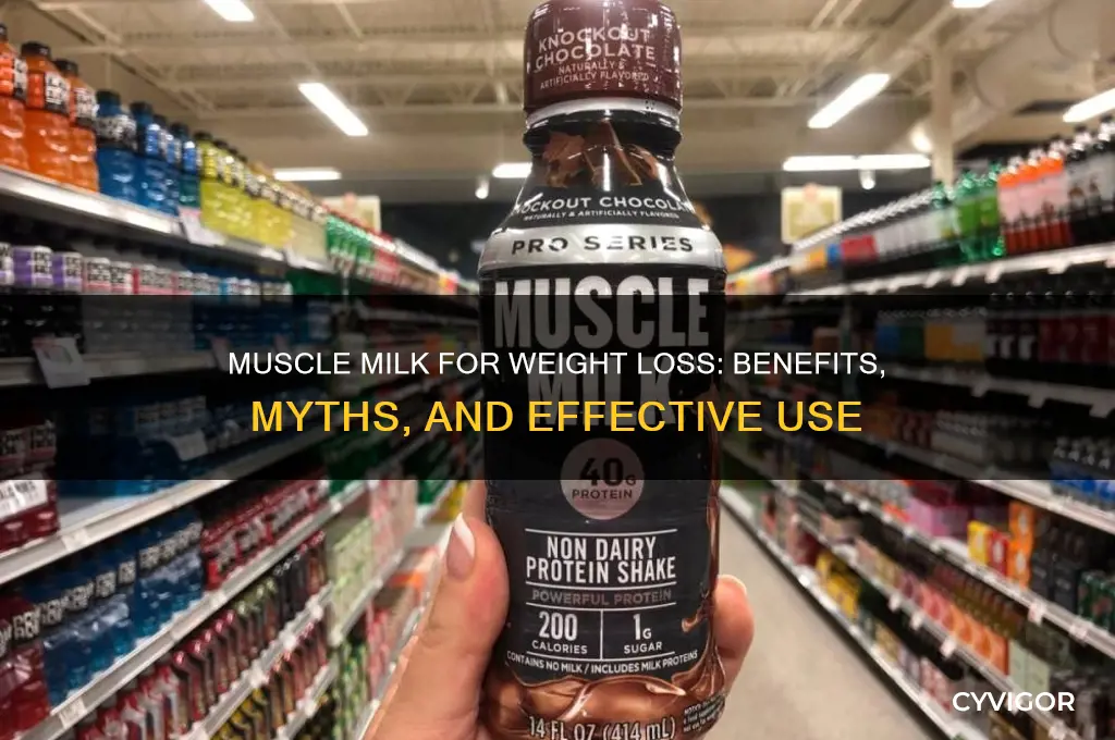 is muscle milk good for weight loss