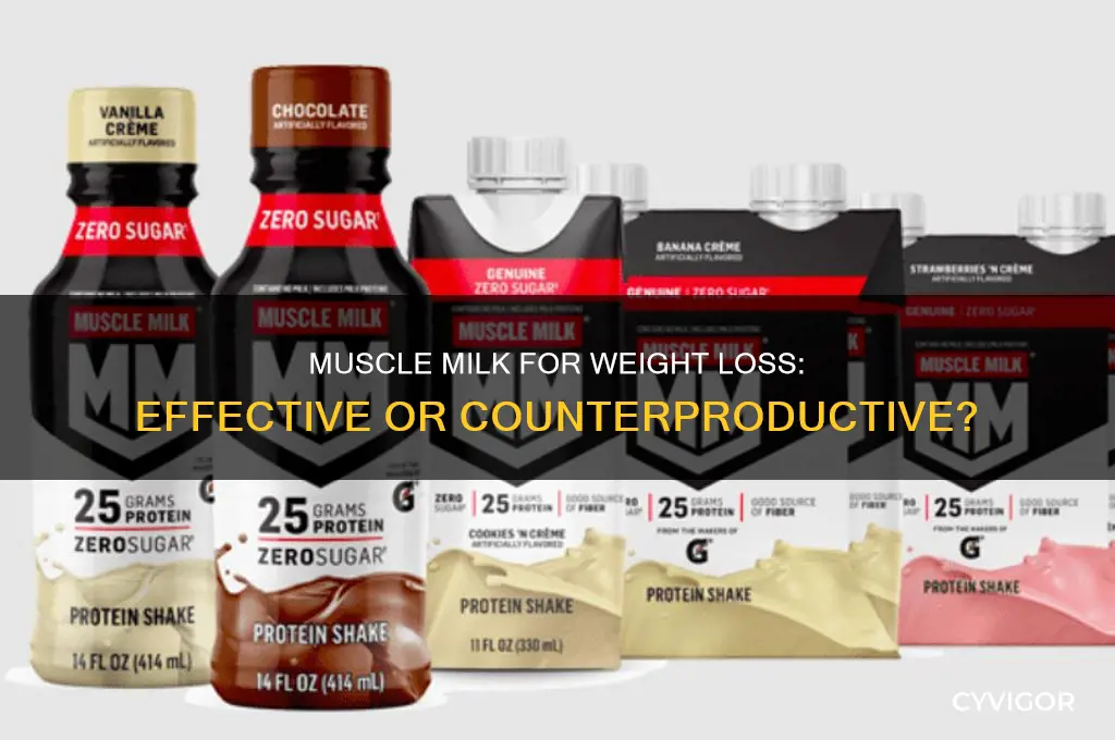 is muscle milk good if your trying to lose weight