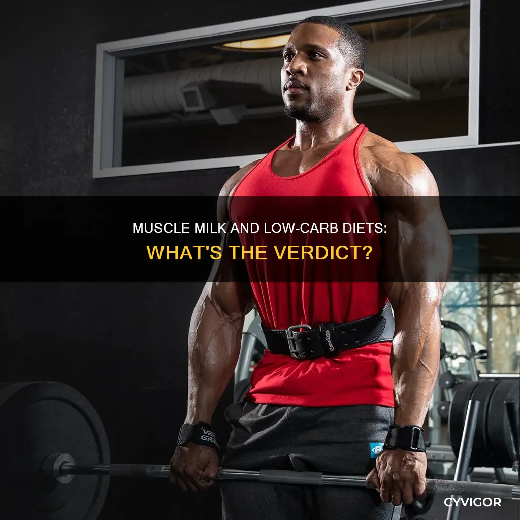 is muscle milk low carb