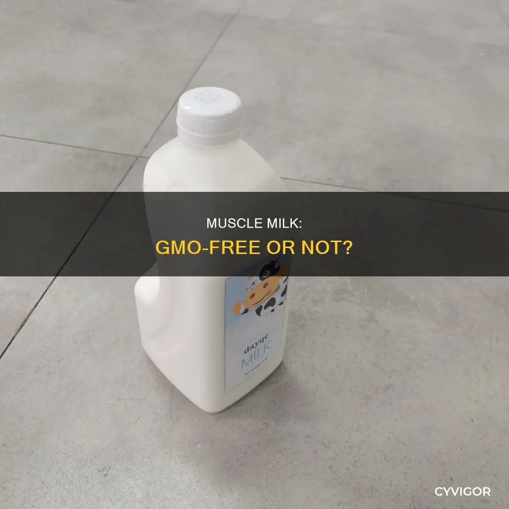is muscle milk non gmo