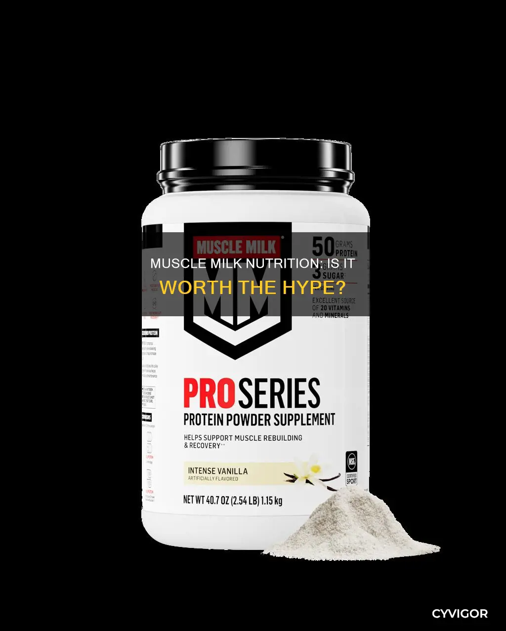 is muscle milk nutrition