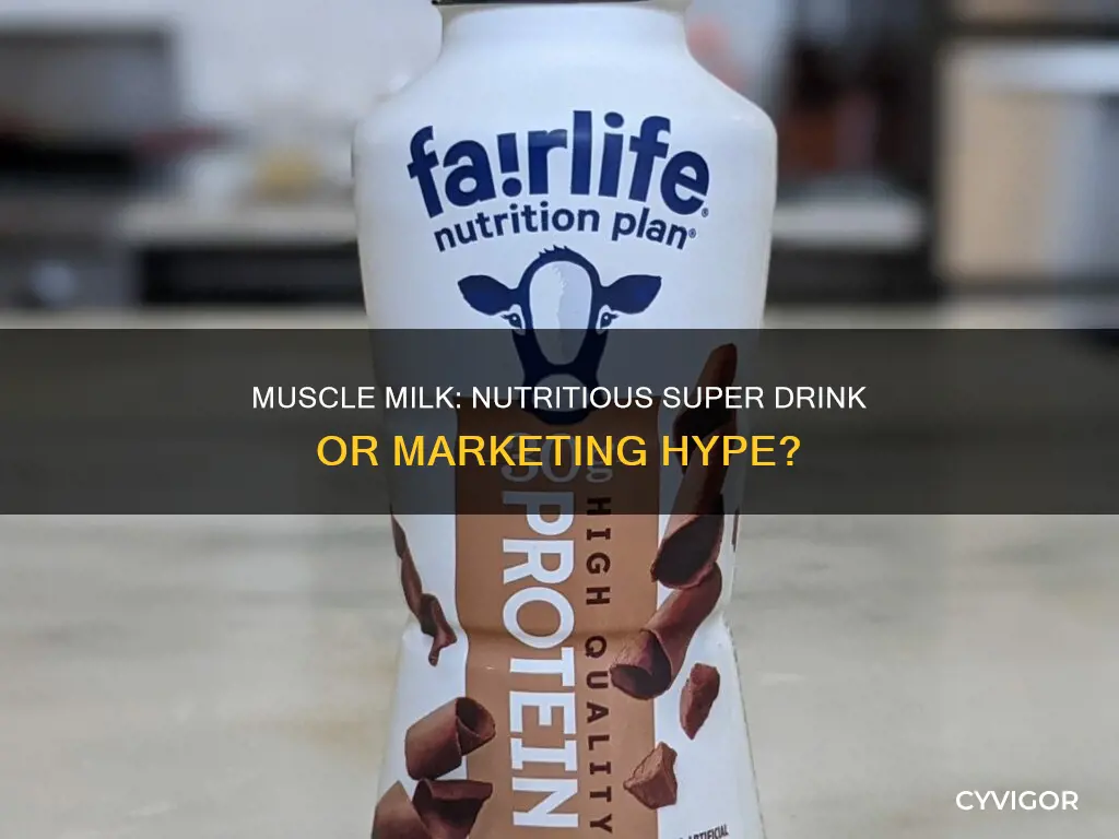 is muscle milk nutritious