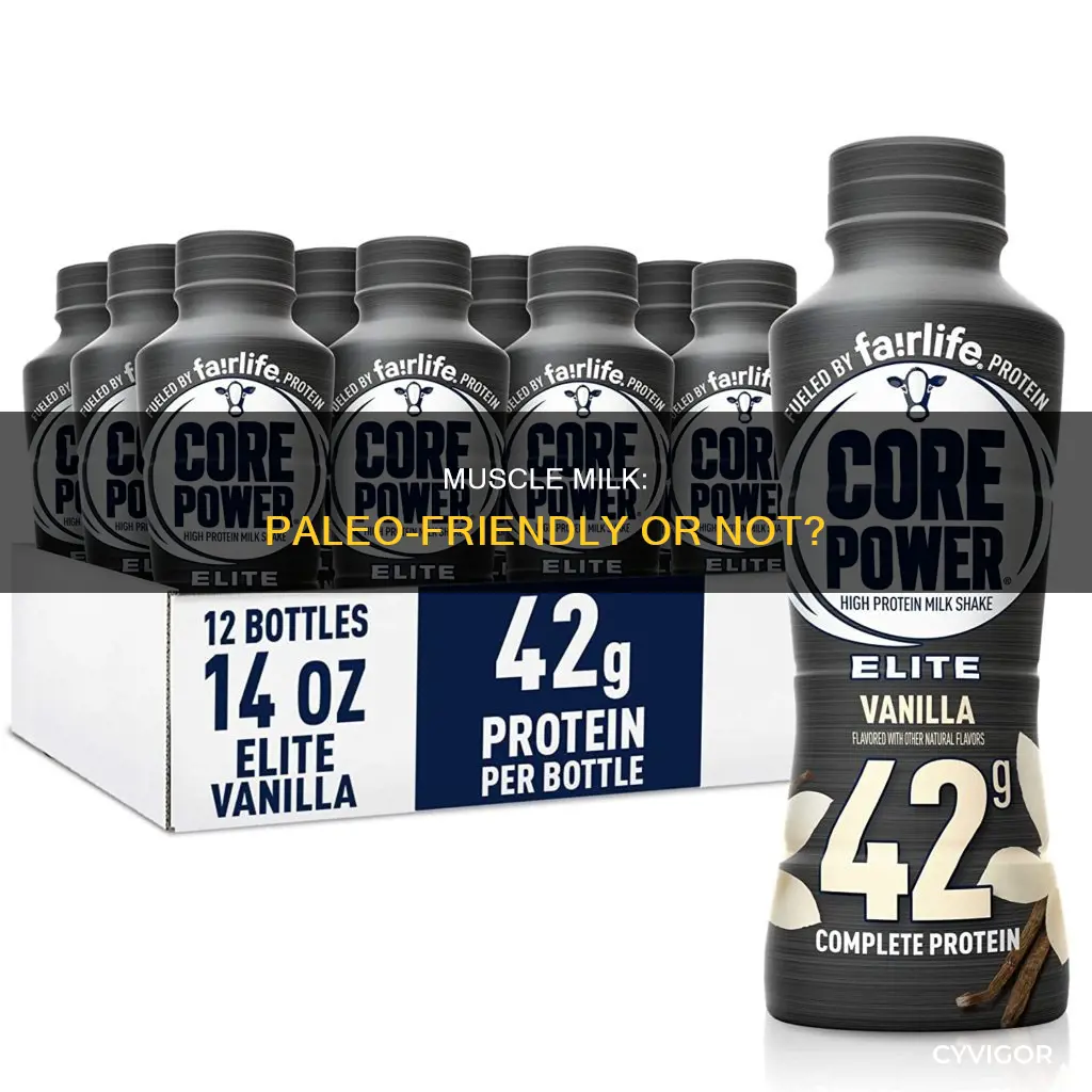 is muscle milk paleo approved