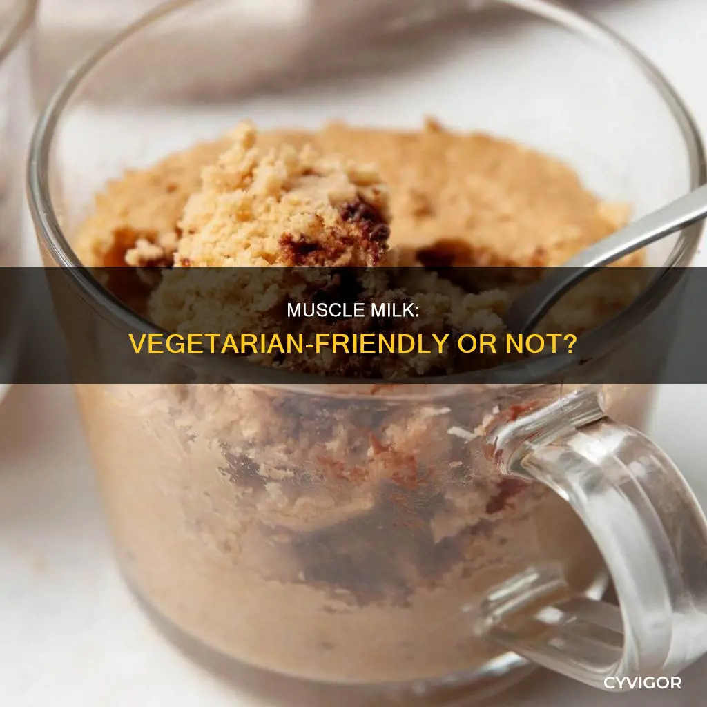 is muscle milk vegetarian