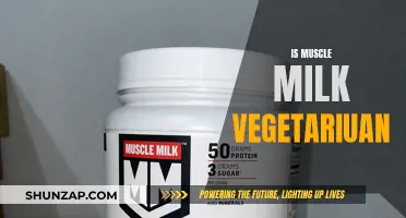 Muscle Milk: A Vegetarian-Friendly Protein Source?