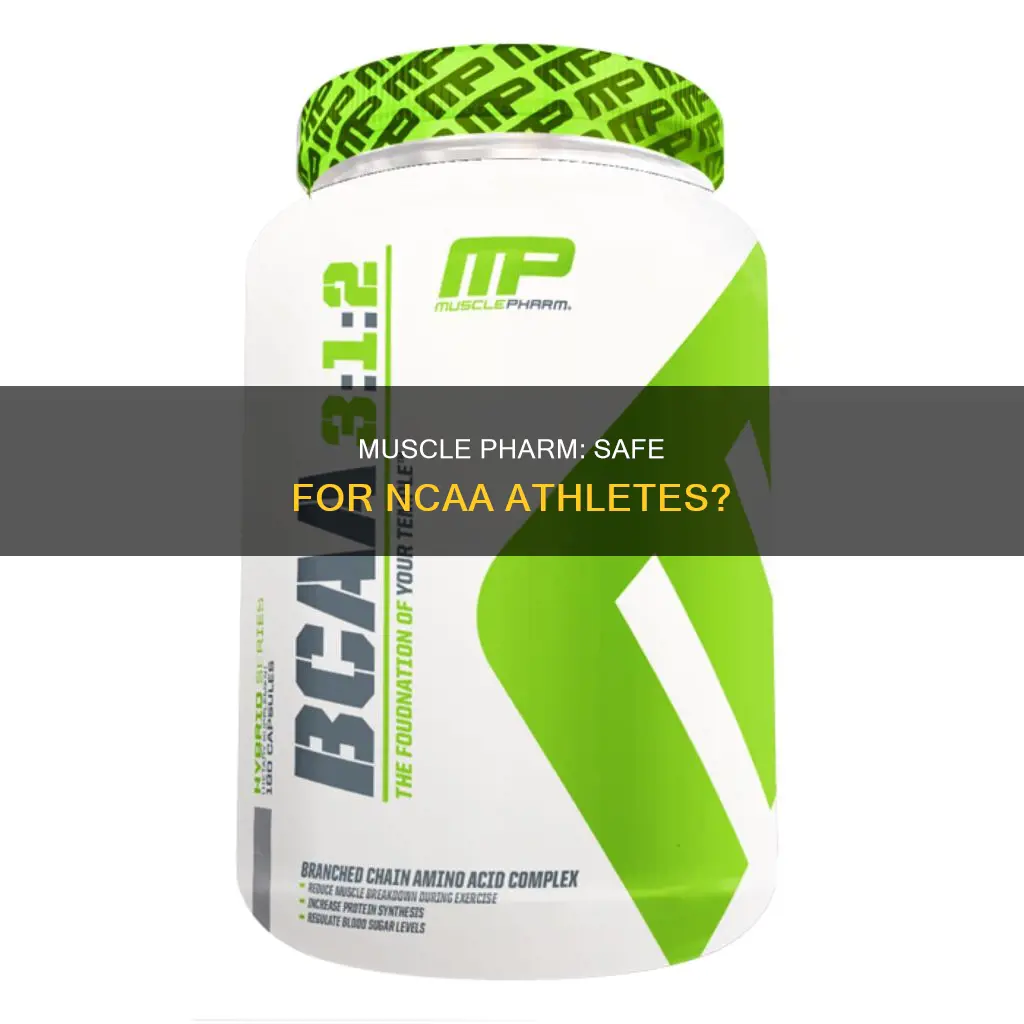 is muscle pharm ncaa legal