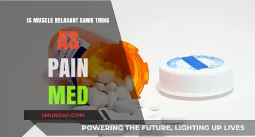 Muscle Relaxants vs. Pain Meds: Understanding the Key Differences