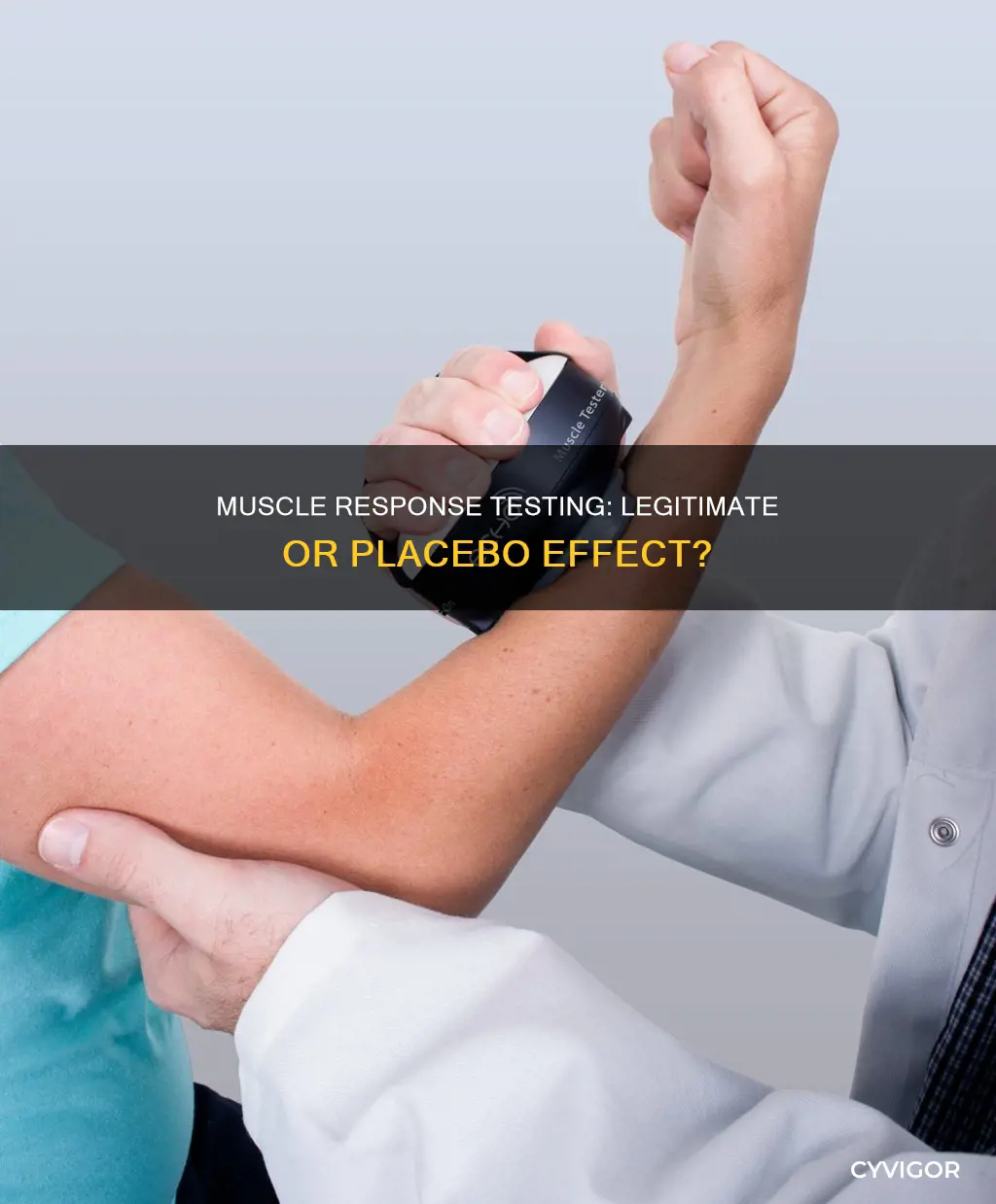 is muscle response testing legitimate
