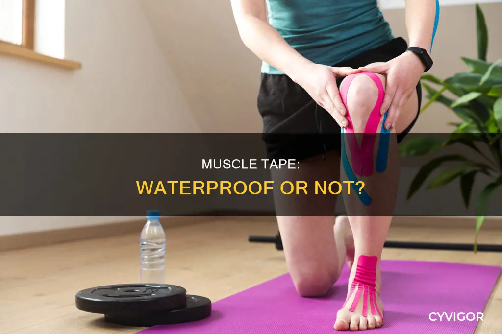 is muscle tape waterproof