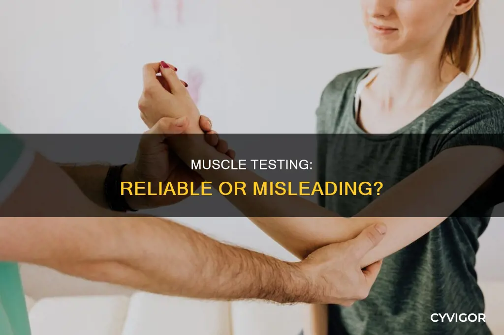 is muscle testing accurate