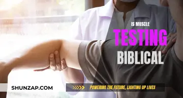 Muscle Testing: Biblical or Unbiblical?