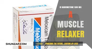 Is Nabumetone 500 mg a Muscle Relaxer? Facts Explained