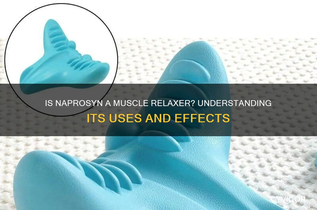is naprosyn a muscle relaxer