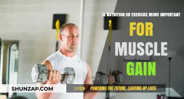 Nutrition vs. Exercise: Which Drives Muscle Gain More Effectively?