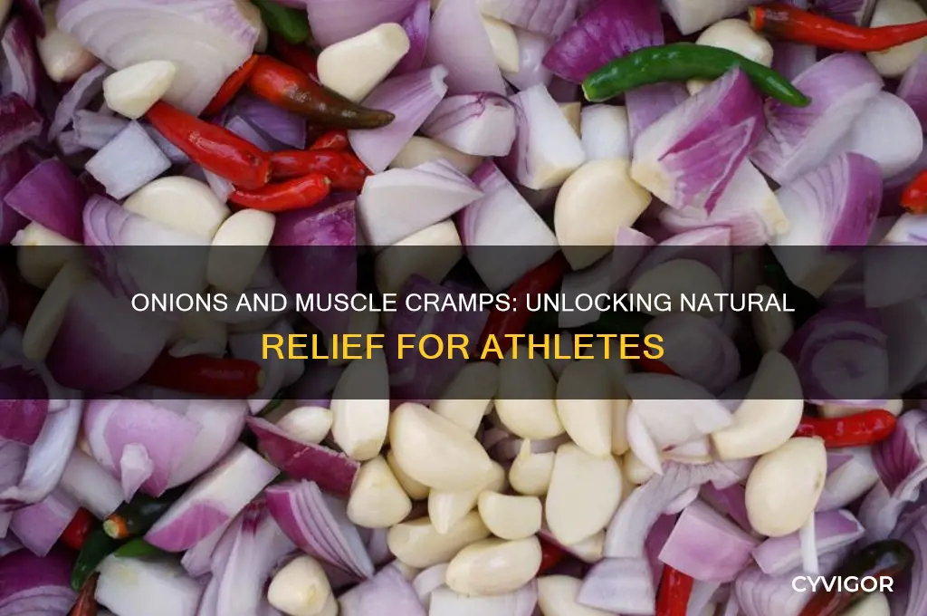 is onions good for muscle cramps
