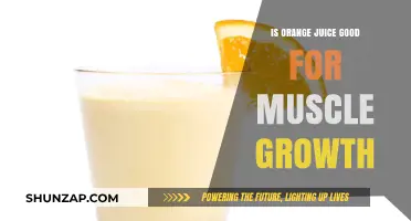 Orange Juice and Muscle Growth: Benefits, Myths, and Nutrition Facts