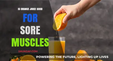 Orange Juice for Sore Muscles: Benefits, Myths, and Recovery Tips
