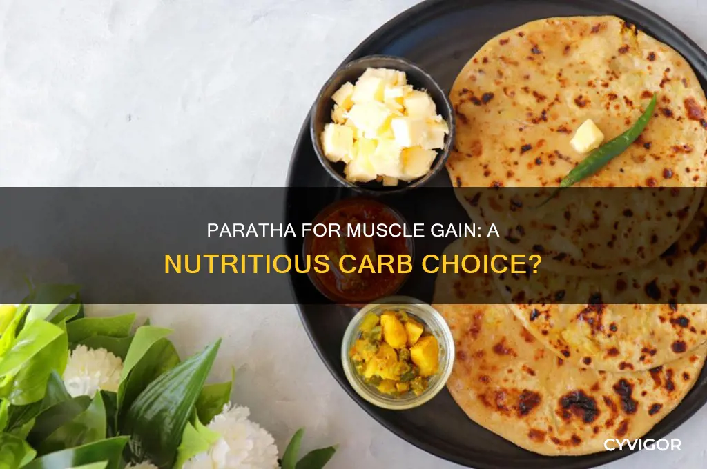 is paratha good for muscle gain