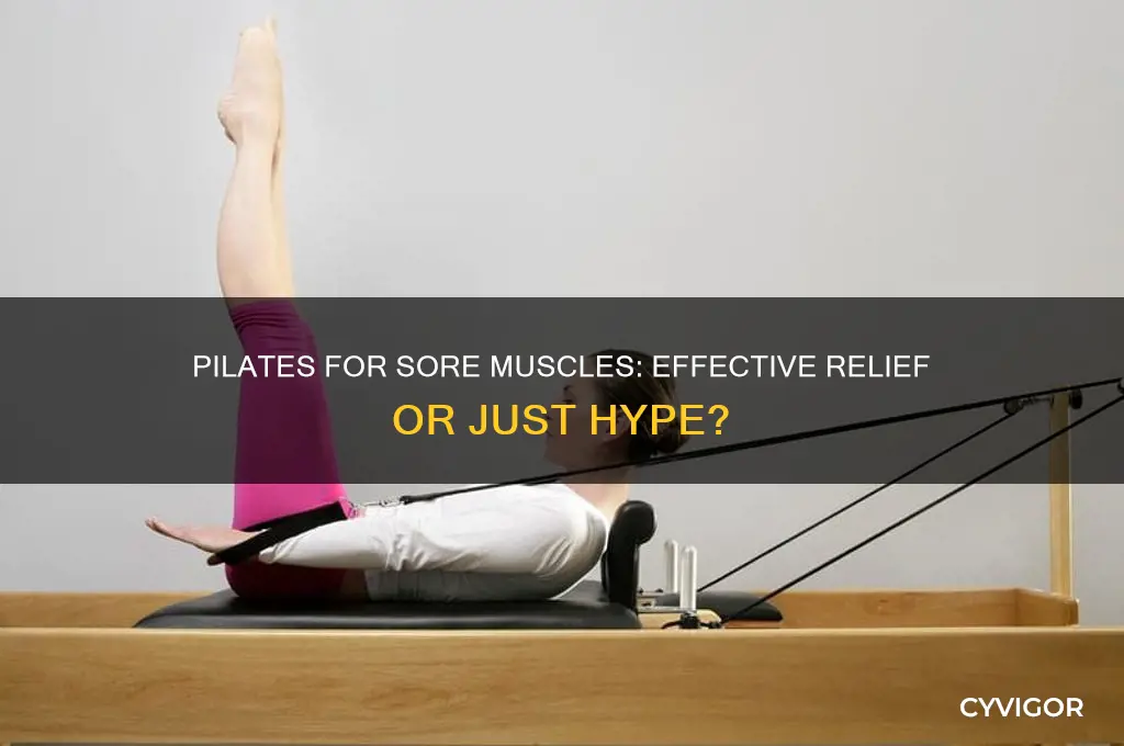 is pilates good for sore muscles