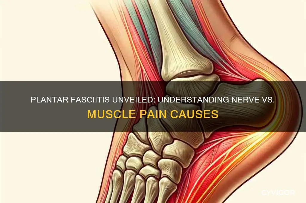 is plantar faciatis nerve or muscle pain
