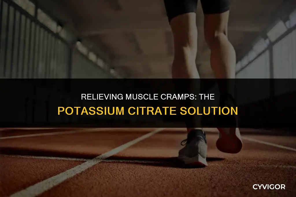 is potassium citrate good for muscle cramps