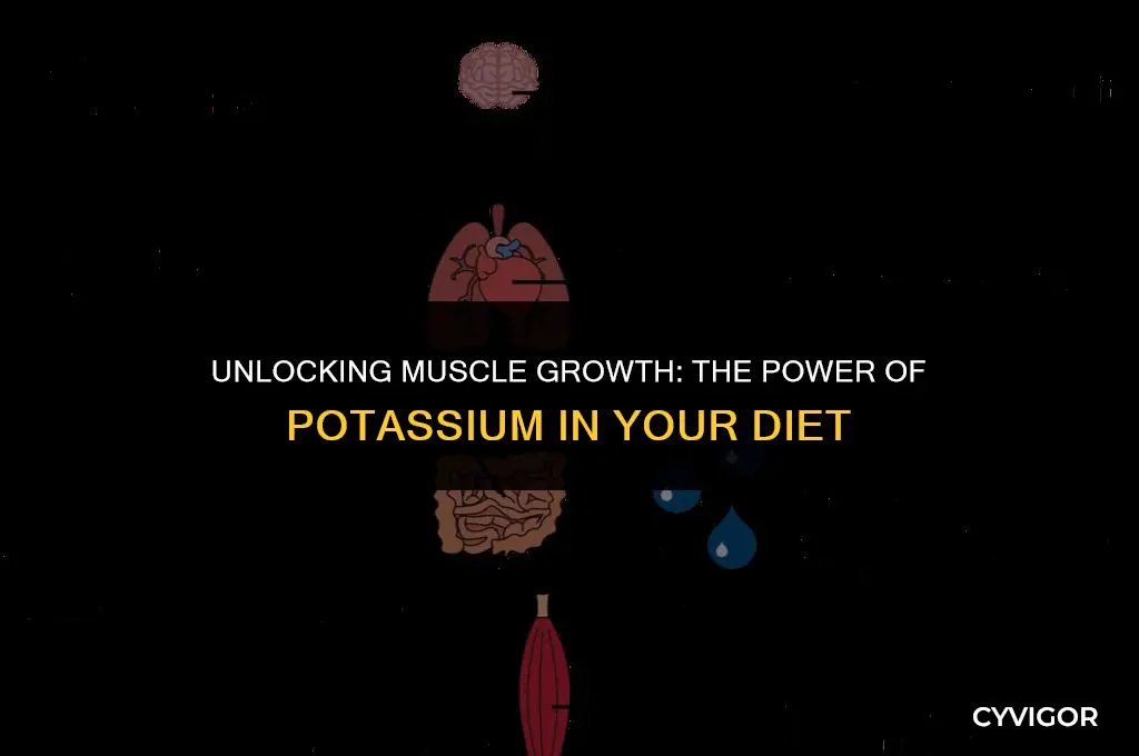 is potassium good for muscle growth