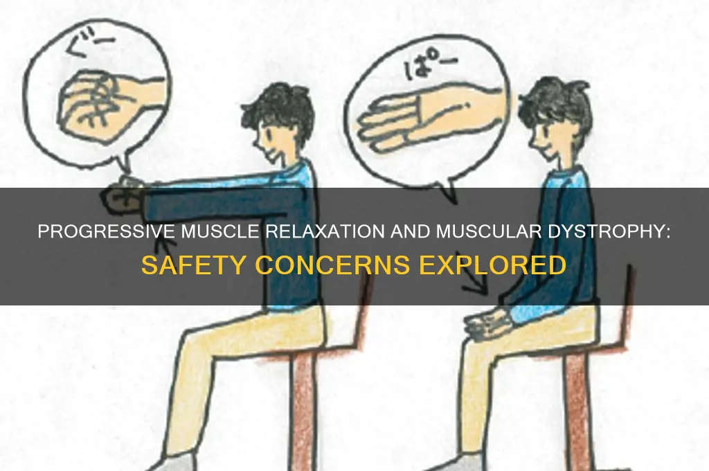 is progressive muscle relaxation dangerous with muscular dystrophy