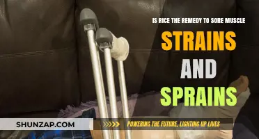 Rice Therapy: Effective Relief for Sore Muscle Strains and Sprains?