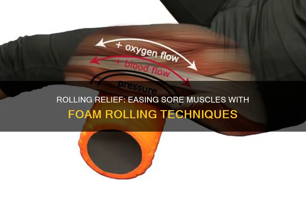 is rolling good for sore muscles