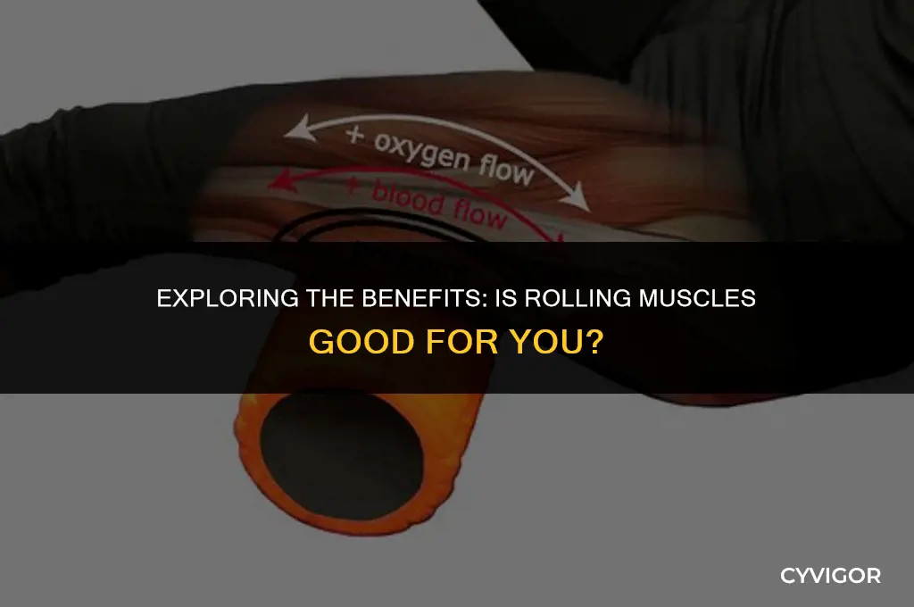 is rolling muscles good