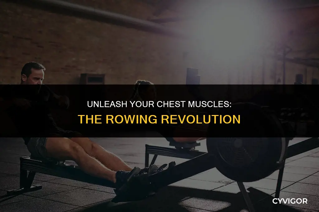 is rowing good for chest muscles