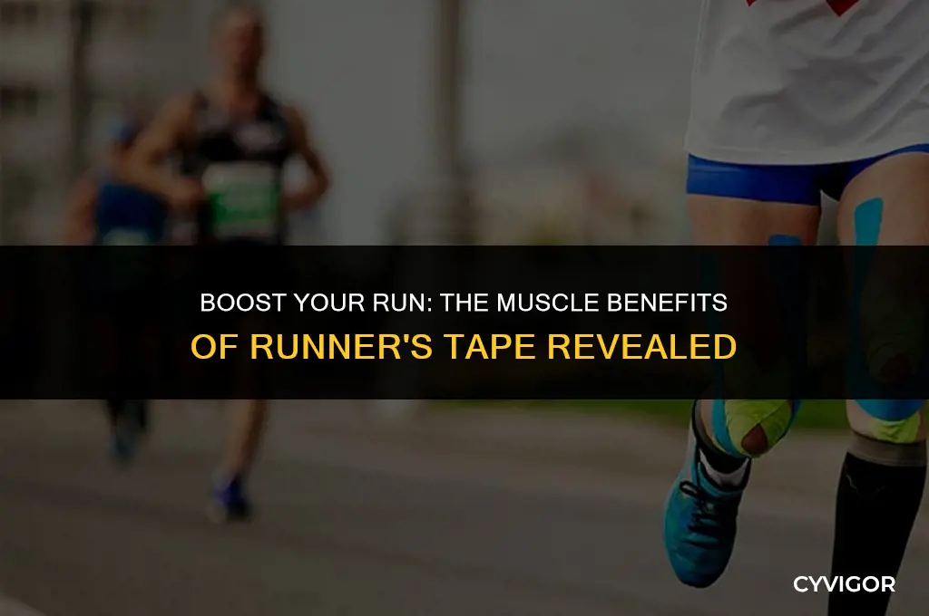is runners tape good for muscles